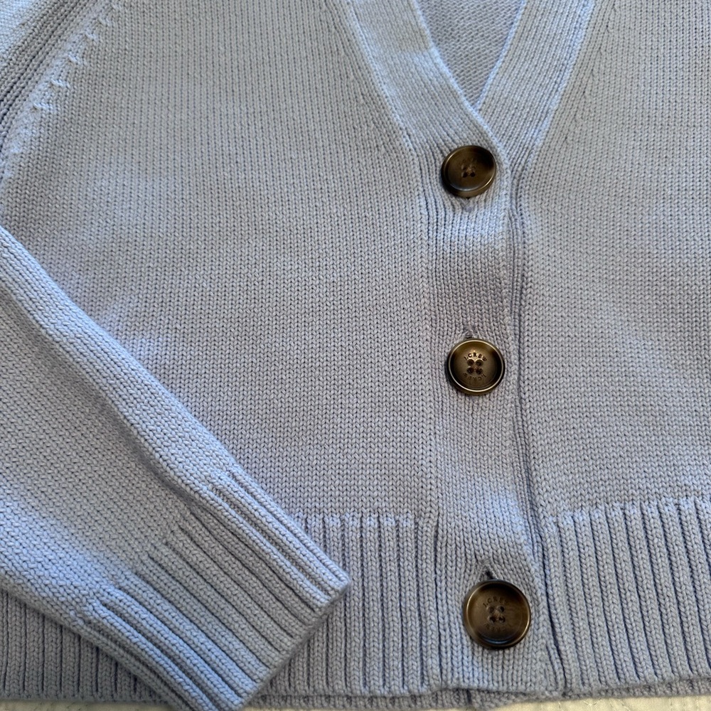 J. Crew Factory Women's Blue Cardigan Sweater XXS NWT - Picture 6 of 12